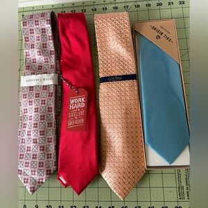 Lot variety of 4 brand new ties